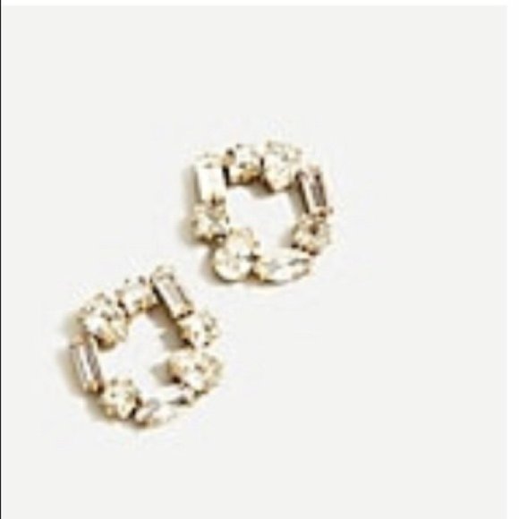 J. Crew Jewelry - J Crew Open Circle New Earrings